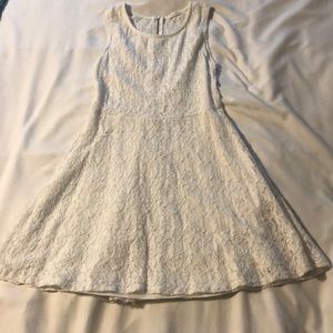 Tea n rose white lace dress
